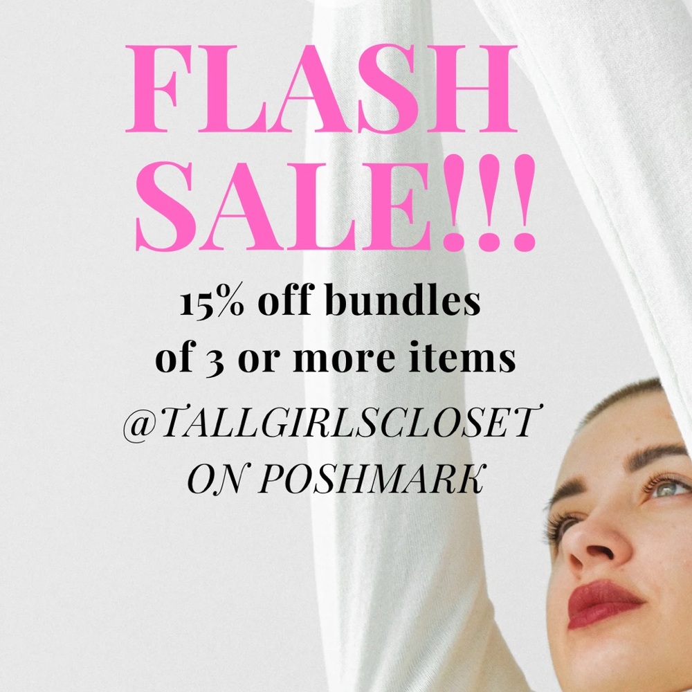 🚨Flash Sale🚨 15% off bundles of 3 or more items! Get ‘em before they’re gone!